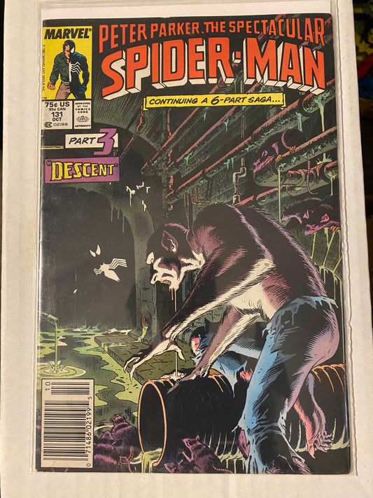 Spectacular Spider-Man 131 Newsstand