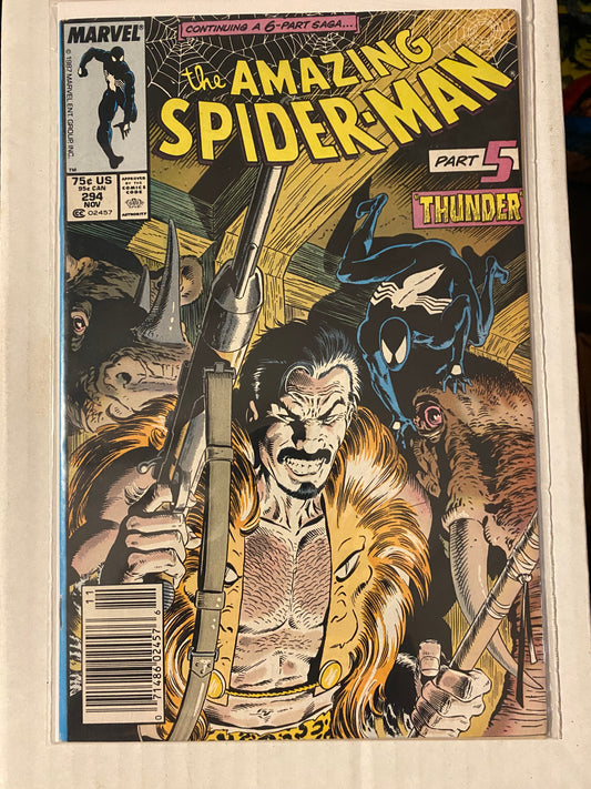 Amazing Spider-Man 294 Newsstand