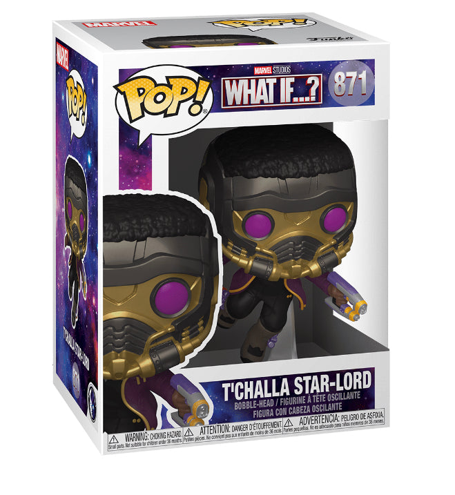 Funko T’challa Star-Lord What If